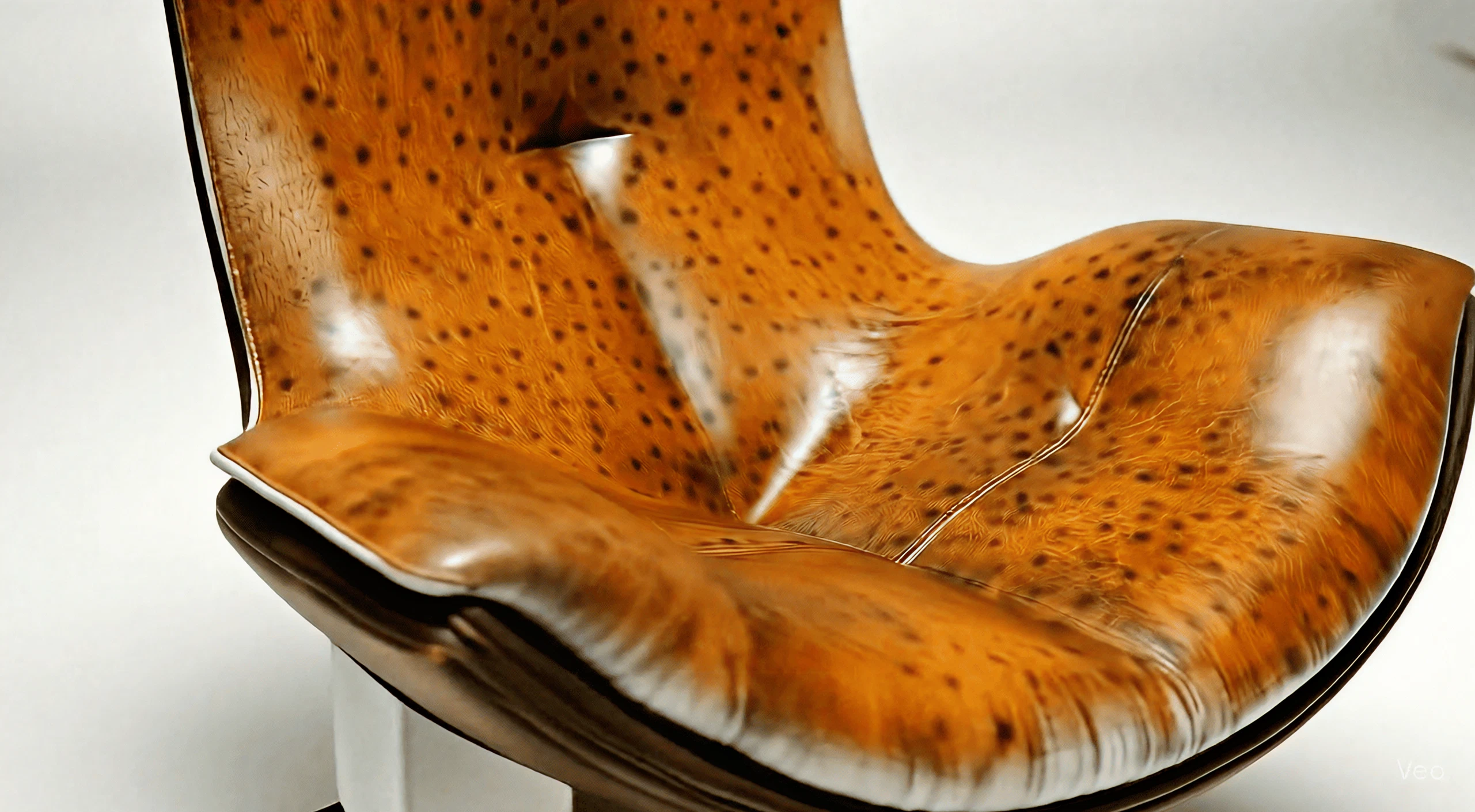 Woman gazing through two glasses of water